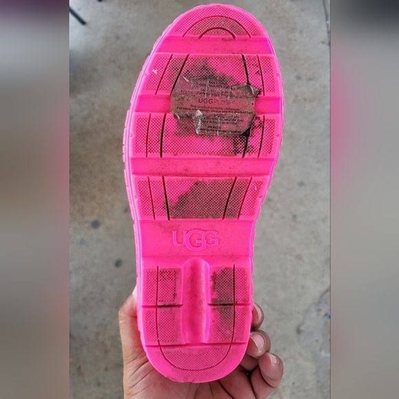 UGG Pink Rain Boots - Picture 4 of 5